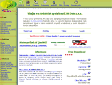 Tablet Screenshot of jmdata.cz